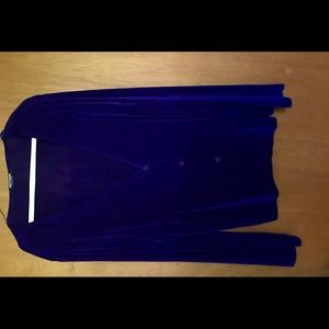 New Purple Softwear by Mark Singer Top Button Down Top or Jacket size XlG